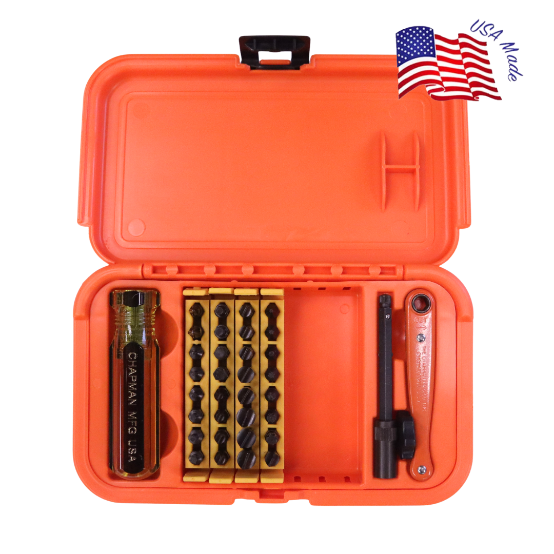 ヒス　ハチ　90 5589 Ultimate Gunsmith Slotted + Star/Torx Screwdriver Set|Chapman