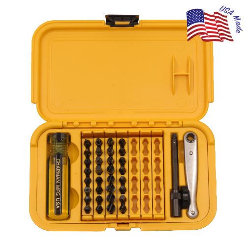 プラグ　５点セット　カドラー　フィードポッパー　ロックジャーク　ドリームチューン 5589 Ultimate Gunsmith Slotted + Star/Torx Screwdriver Set|Chapman