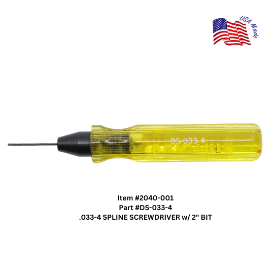 Bristol Spline Screwdrivers | Bristol Wrench