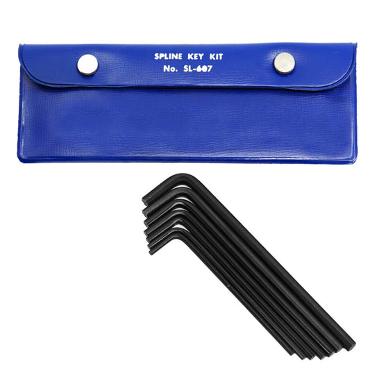 SL-607 6 Long Arm Spline Key Set | Bristol Wrench