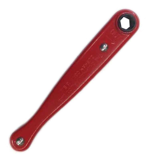 CM-13 Famous Midget 1/4" Drive Ratchet - Red & Silver | Chapman MFG Edit alt text