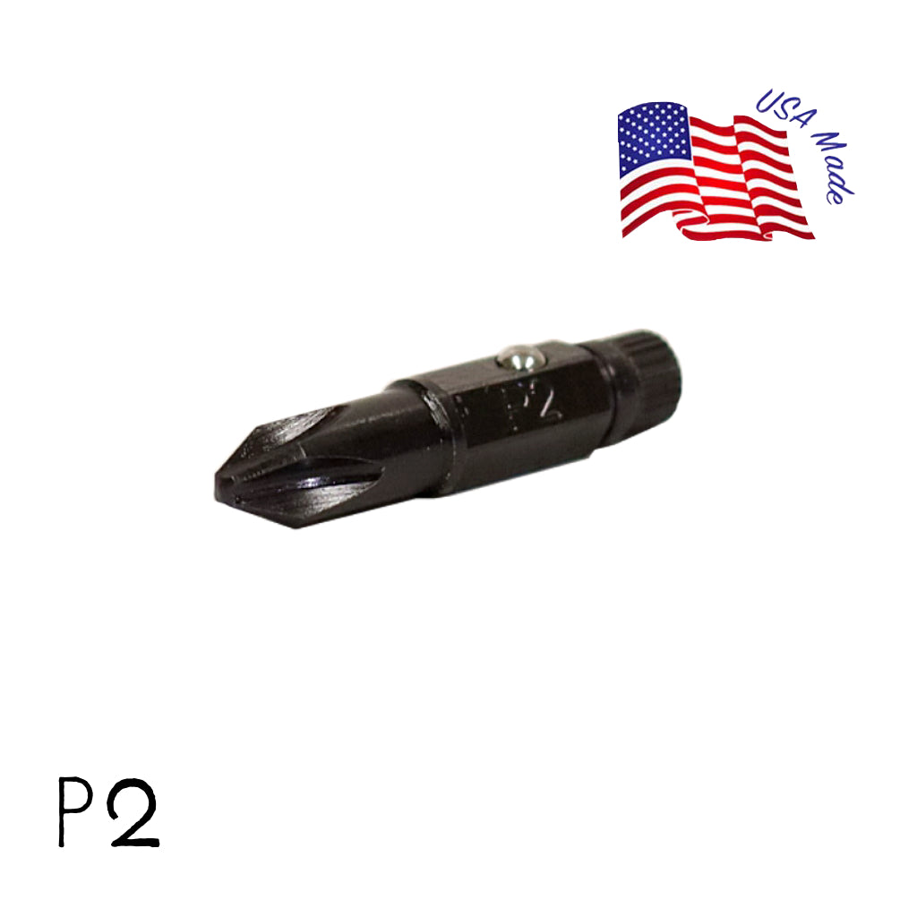  Phillips Screwdriver Bit - P2 | Chapman MFG