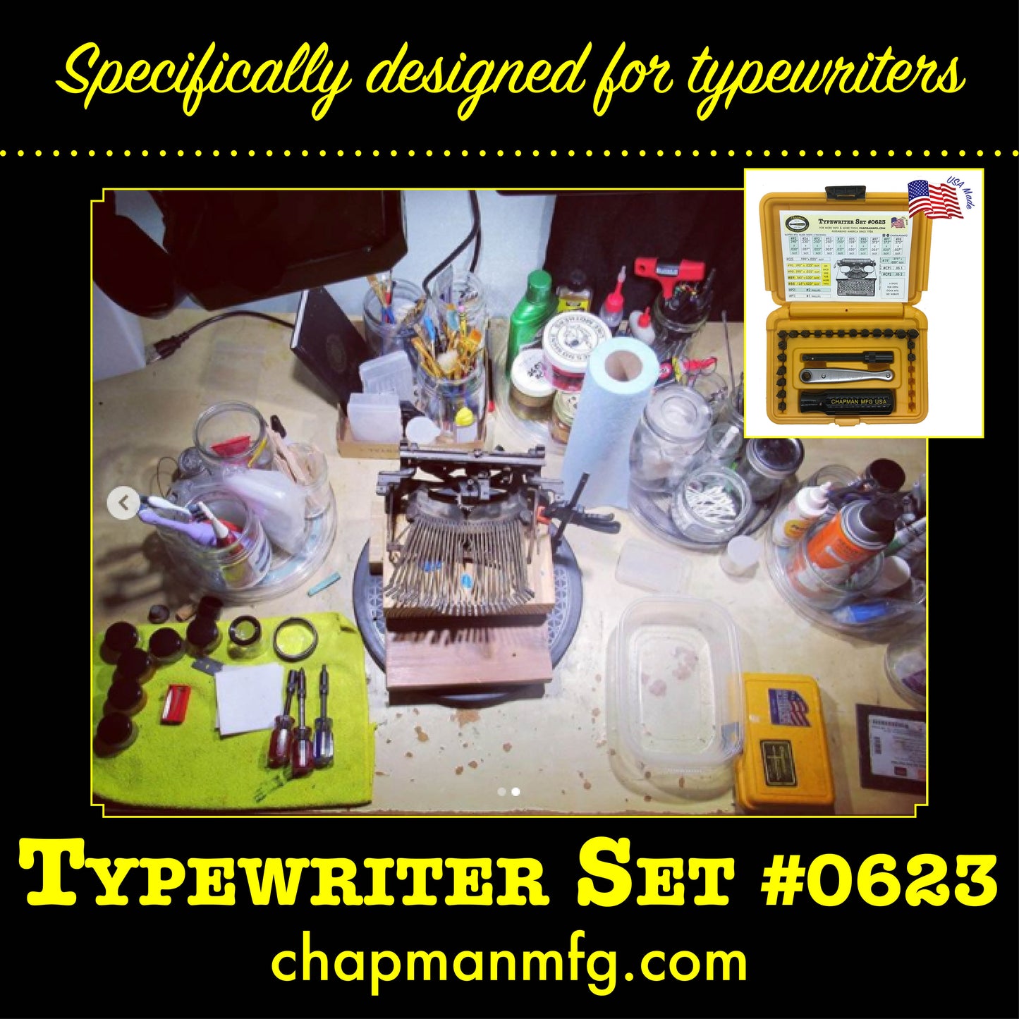 0623 Typewriter Set | Chapman MFG