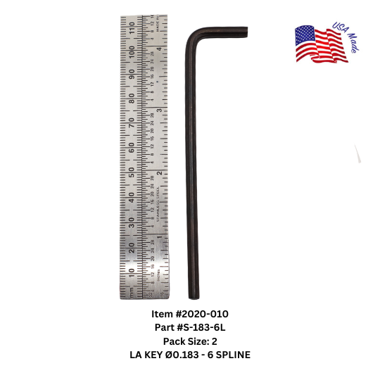 Bristol Spline Long Arm Keys | Bristol Wrench