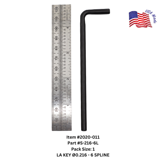Bristol Spline Long Arm Keys | Bristol Wrench