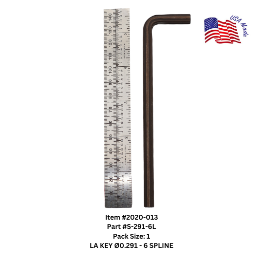 Bristol Spline Long Arm Keys | Bristol Wrench