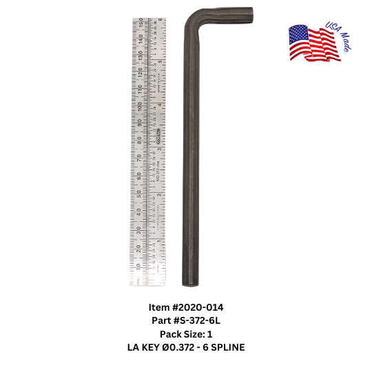 Bristol Spline Long Arm Keys | Bristol Wrench