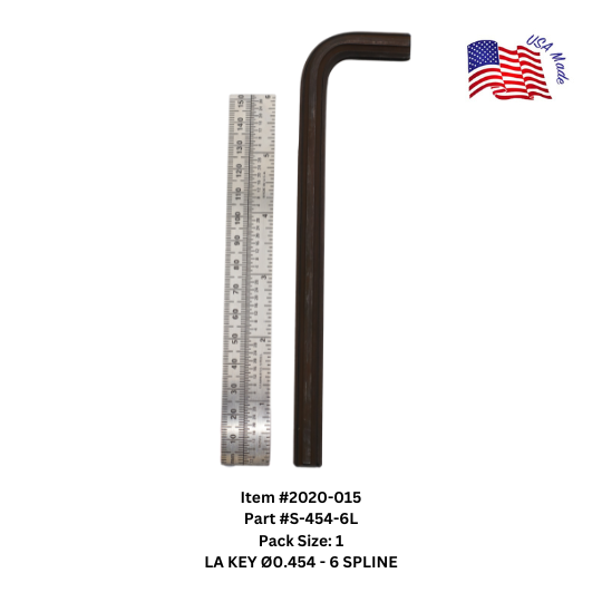 Bristol Spline Long Arm Keys | Bristol Wrench