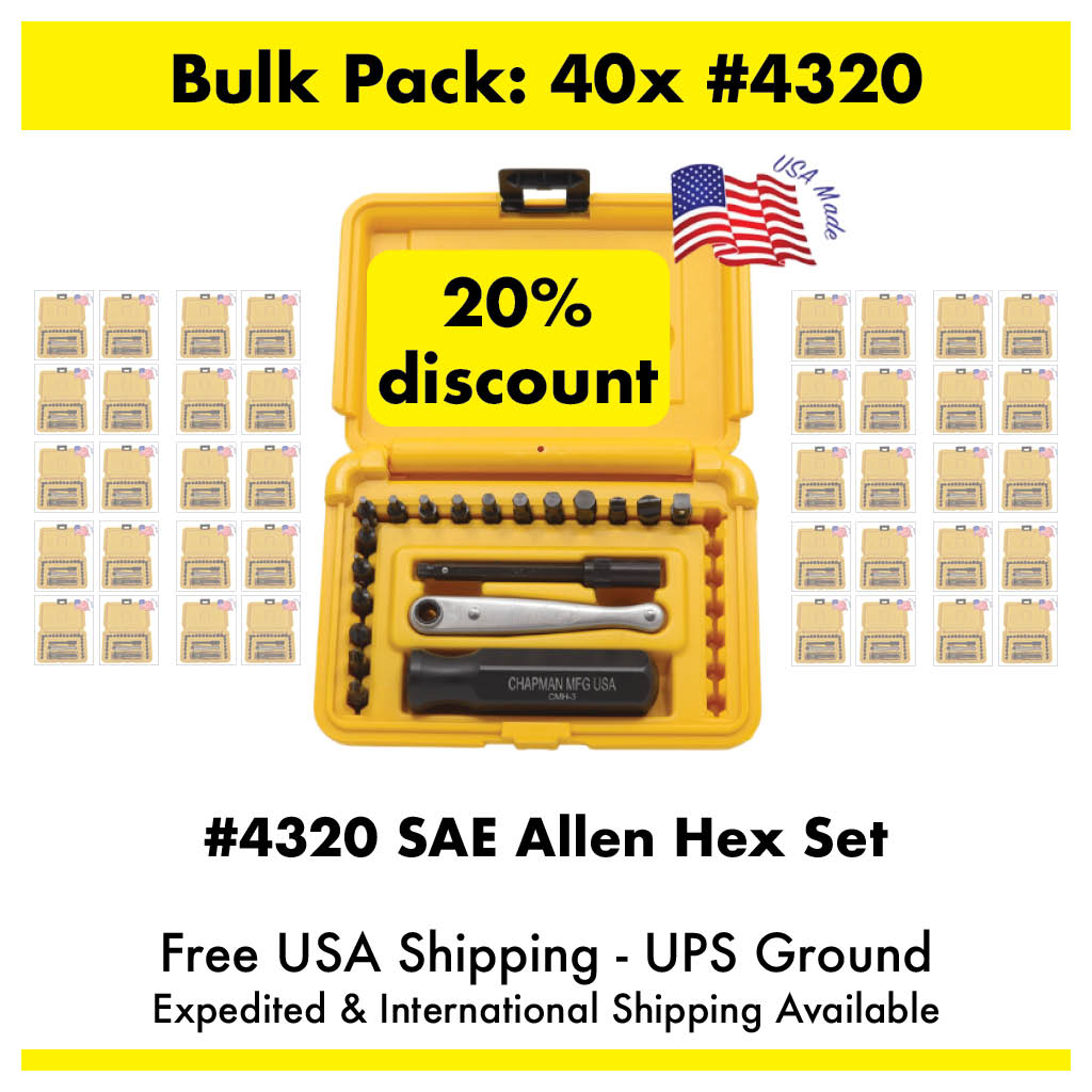 Allen Hex Sets Bulk Packs