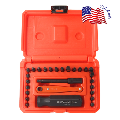 #7341 Standard + Bristol / 6 Spline Screwdriver Set | Chapman MFG