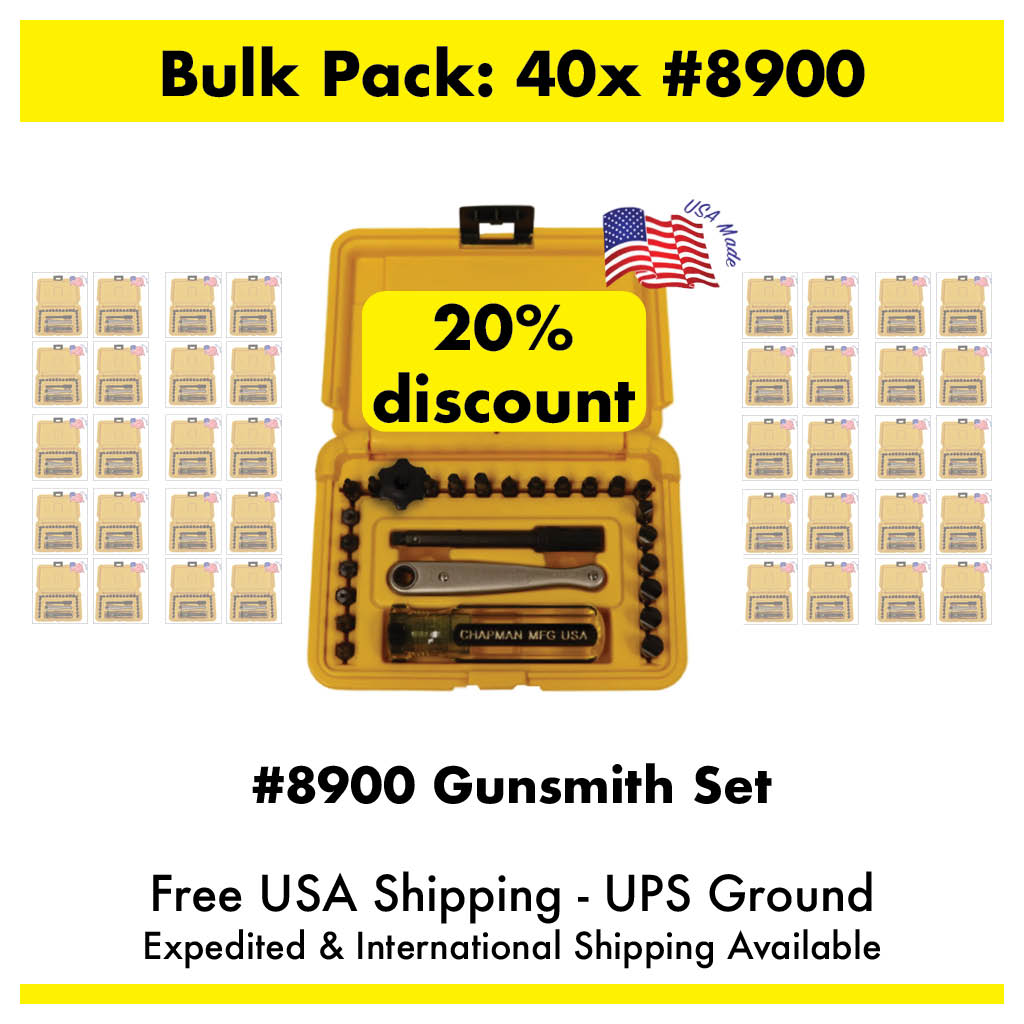 Gunsmith Socket Set Gunsmith Sets Bulk Packs – Chapman Manufacturing