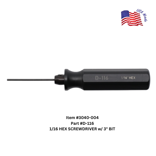 Hex Screwdrivers | Bristol Wrench