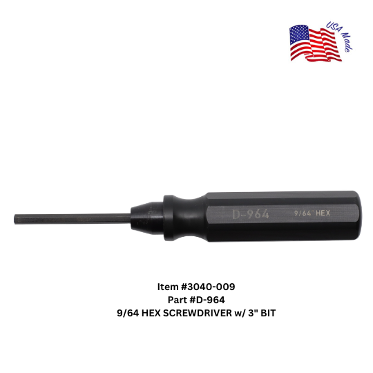 Hex Screwdrivers | Bristol Wrench