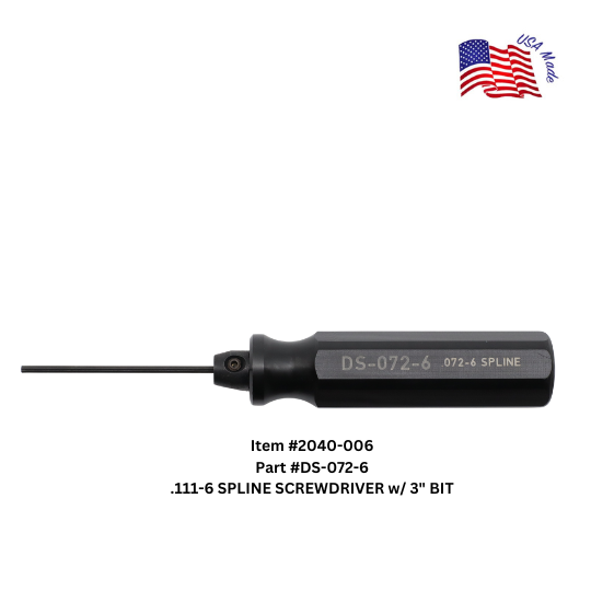 Bristol Spline Screwdrivers | Bristol Wrench