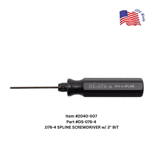 Bristol Spline Screwdrivers | Bristol Wrench