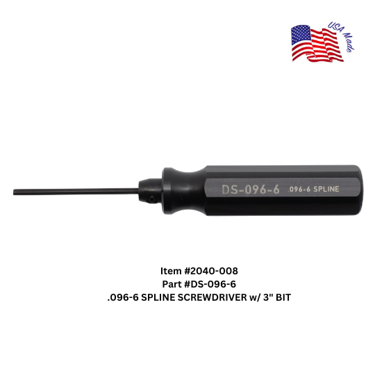 Bristol Spline Screwdrivers | Bristol Wrench