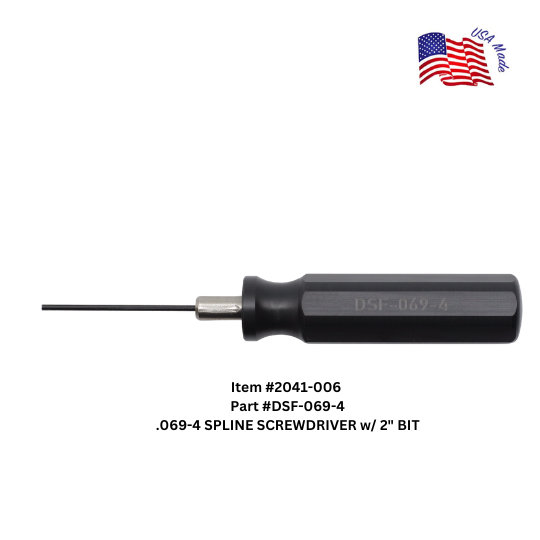 Bristol Spline Screwdrivers | Bristol Wrench