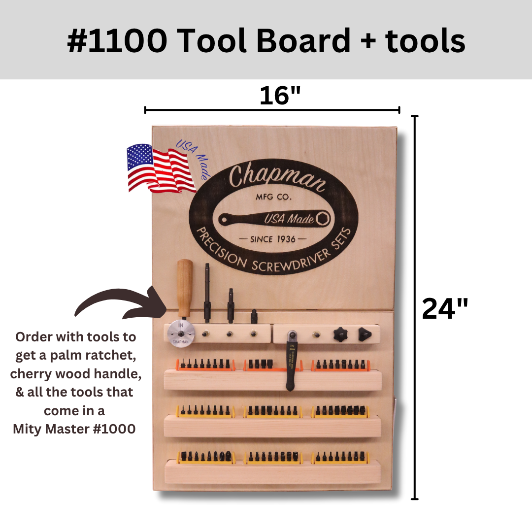 #1100 Mity Master Tool Board | Chapman MFG