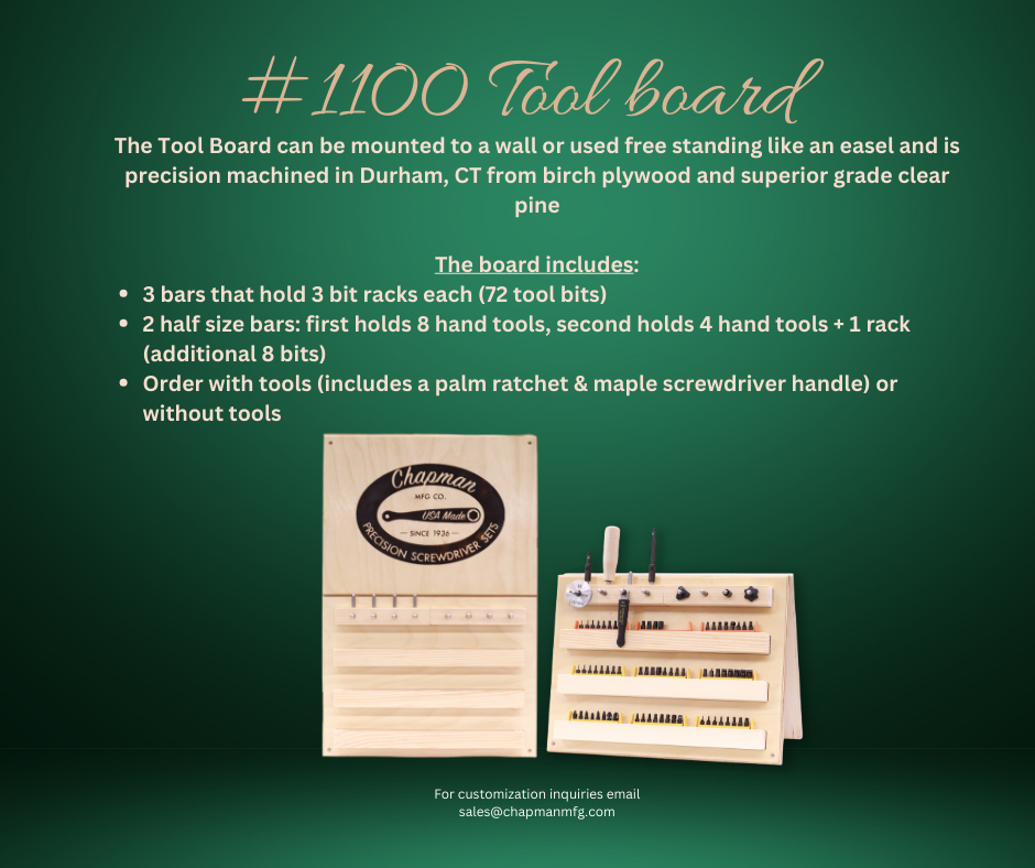 #1100 Mity Master Tool Board
