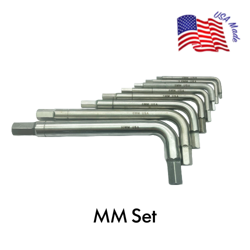 Stainless Steel Hex L Key Sets | Bristol Wrench