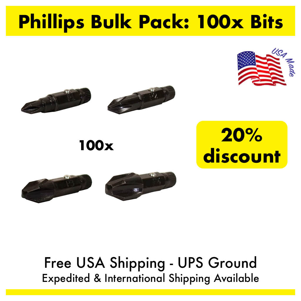 Puntas Phillips Paquetes a Granel