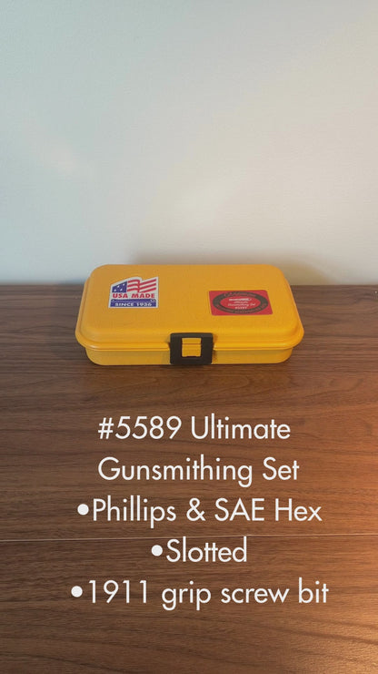 #5589 Ultimate Gunsmith Slotted + Star/Torx Screwdriver Set | Chapman MFG