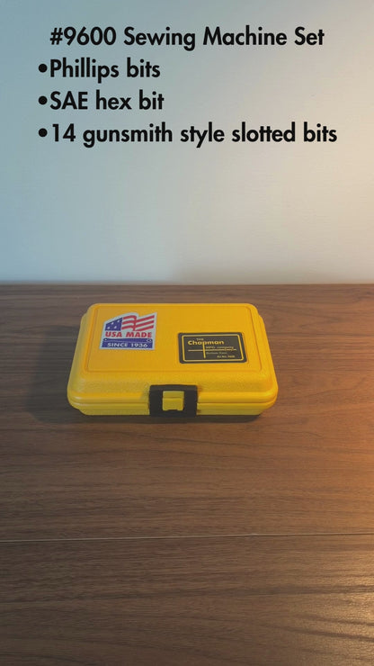#9600 Sewing Machine Screwdriver Set | Chapman MFG