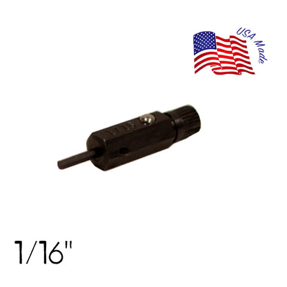SAE Standard Allen Hex Screwdriver Bit - 1/16" | Chapman MFG  Edit alt text