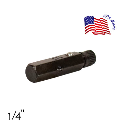 SAE Standard Allen Hex Screwdriver Bit - 1/4" | Chapman MFG Edit alt text