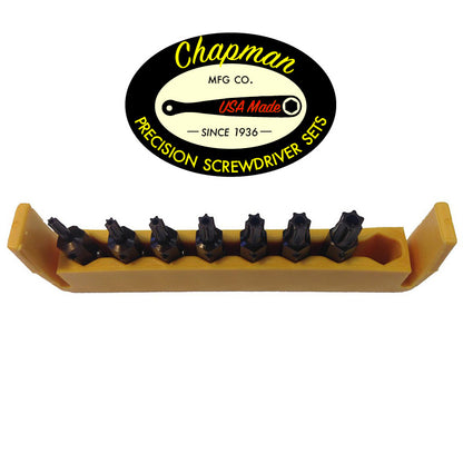 Security Torx Bits/Anti Theft Torx Bits + Rack | Chapman MFG