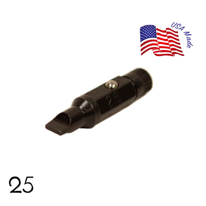 Slotted/Flathead Screwdriver Bit - 25 | Chapman MFG