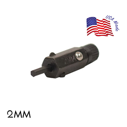 Metric Allen Hex Screwdriver Bit - 2MM | Chapman MFG