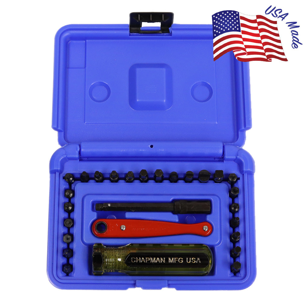 7331 SAE + Metric Allen Hex Screwdriver Set | Chapman MFG – Chapman ...