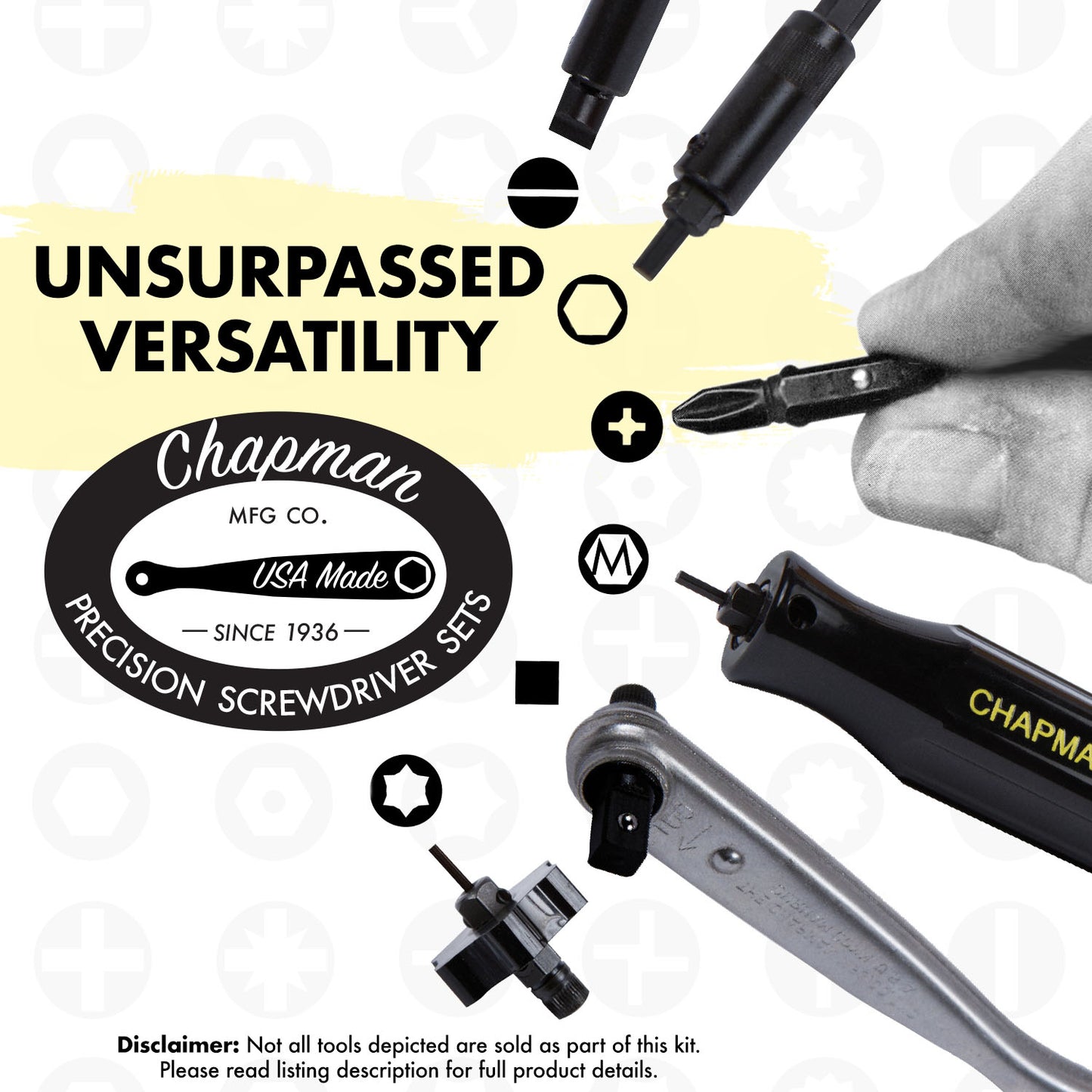 Precision Screwdriver Sets - Unsurpassed Versatility | Chapman MFG