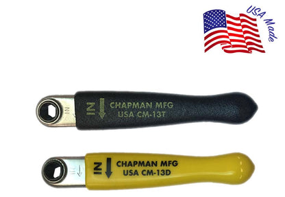 CM-13 Dipped Ratchets - Black, Yellow, Blue | Chapman MFG