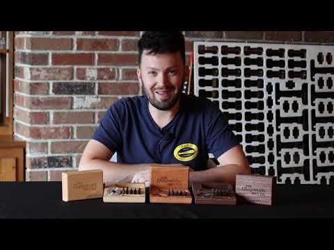 The Chapman MFG Co- #1050 Wood Palm Ratchet & Hex Set MADE IN USA - Video  Demonstration